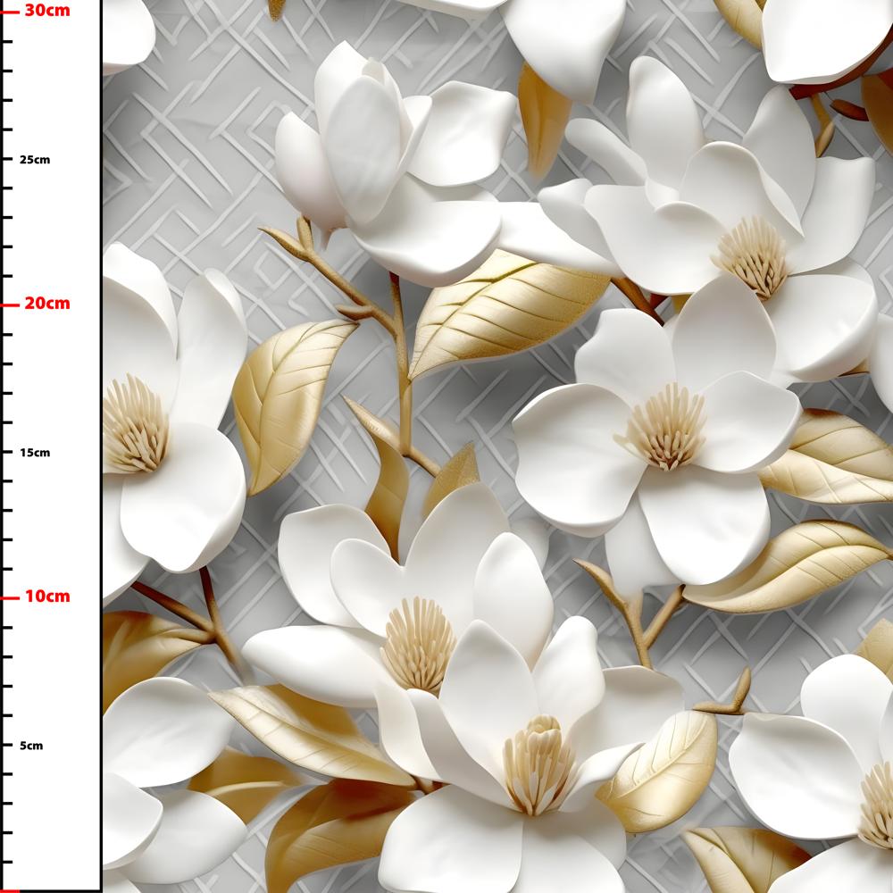 Wzór 820 kwiaty 3D