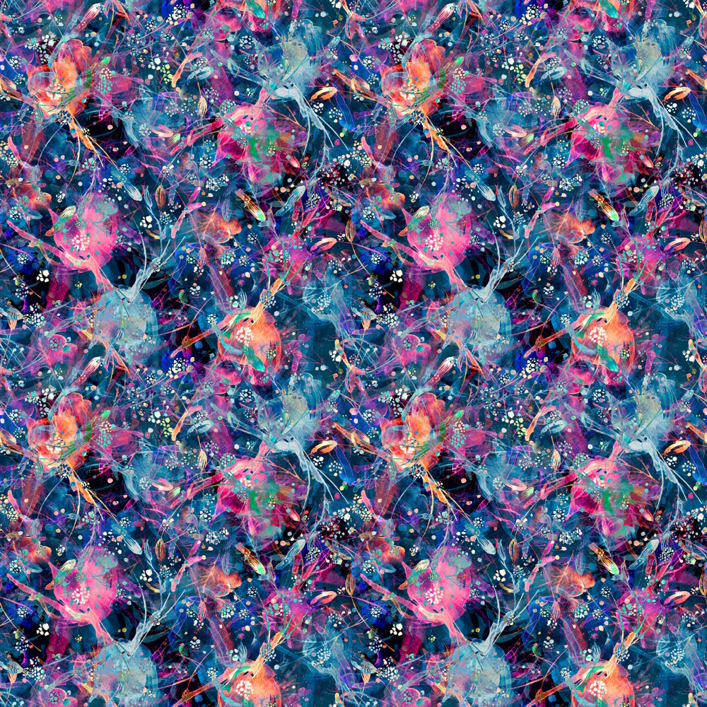 Pattern 1 colorful zigzags - print