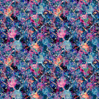 Pattern 1 colorful zigzags - print