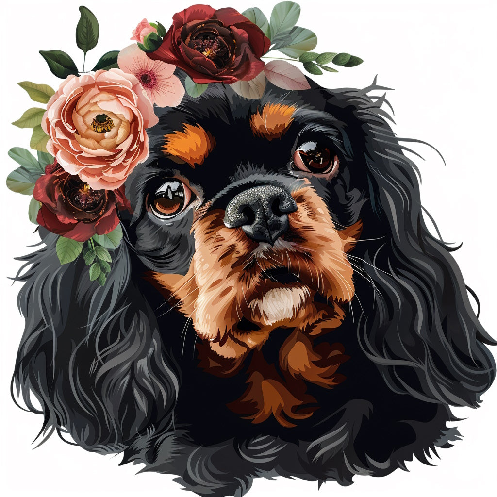 Panel cavalier king charles spaniel 20