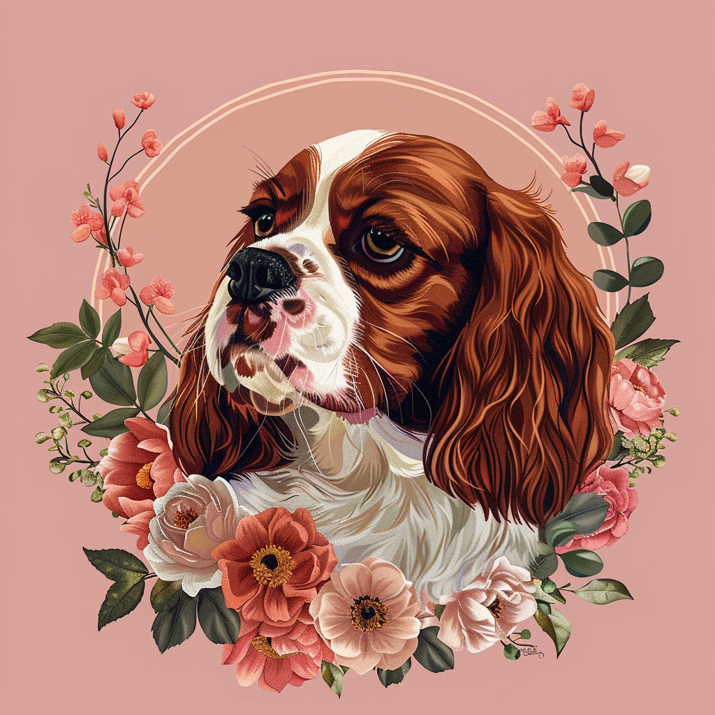 Panel cavalier king charles spaniel 8