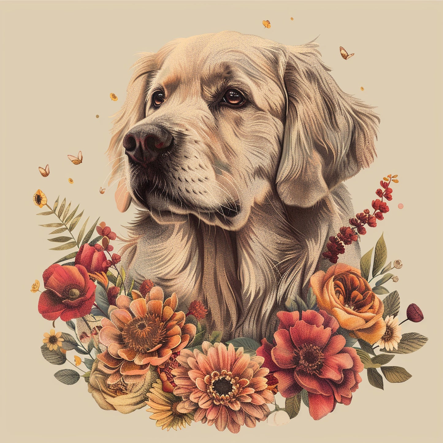 Panel golden retriever 14