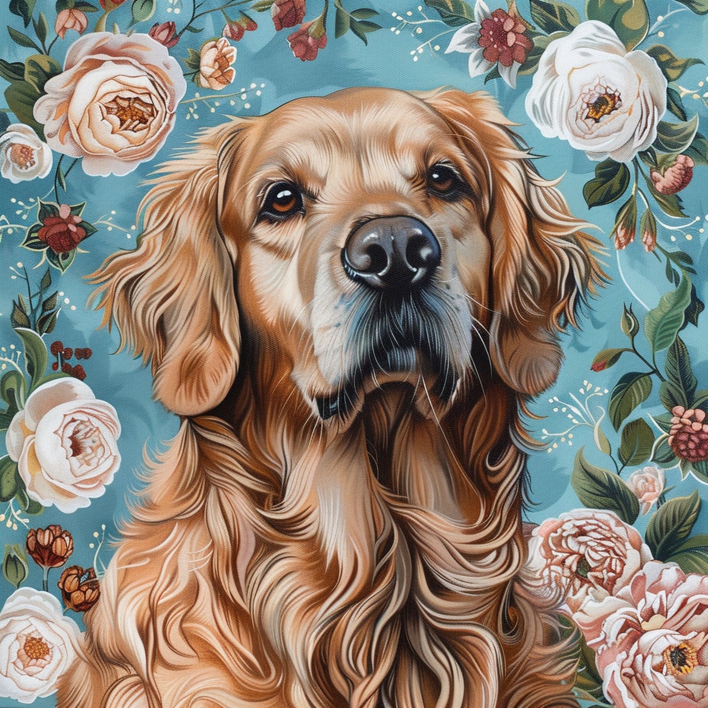 Panel golden retriever 18