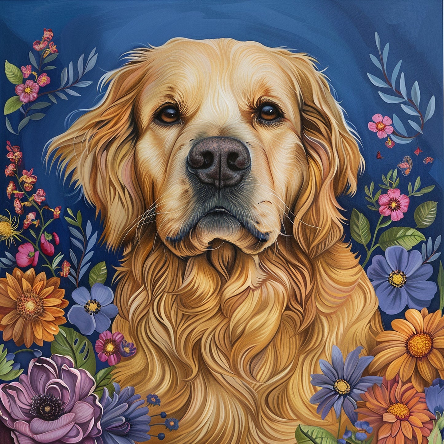 Panel golden retriever 19