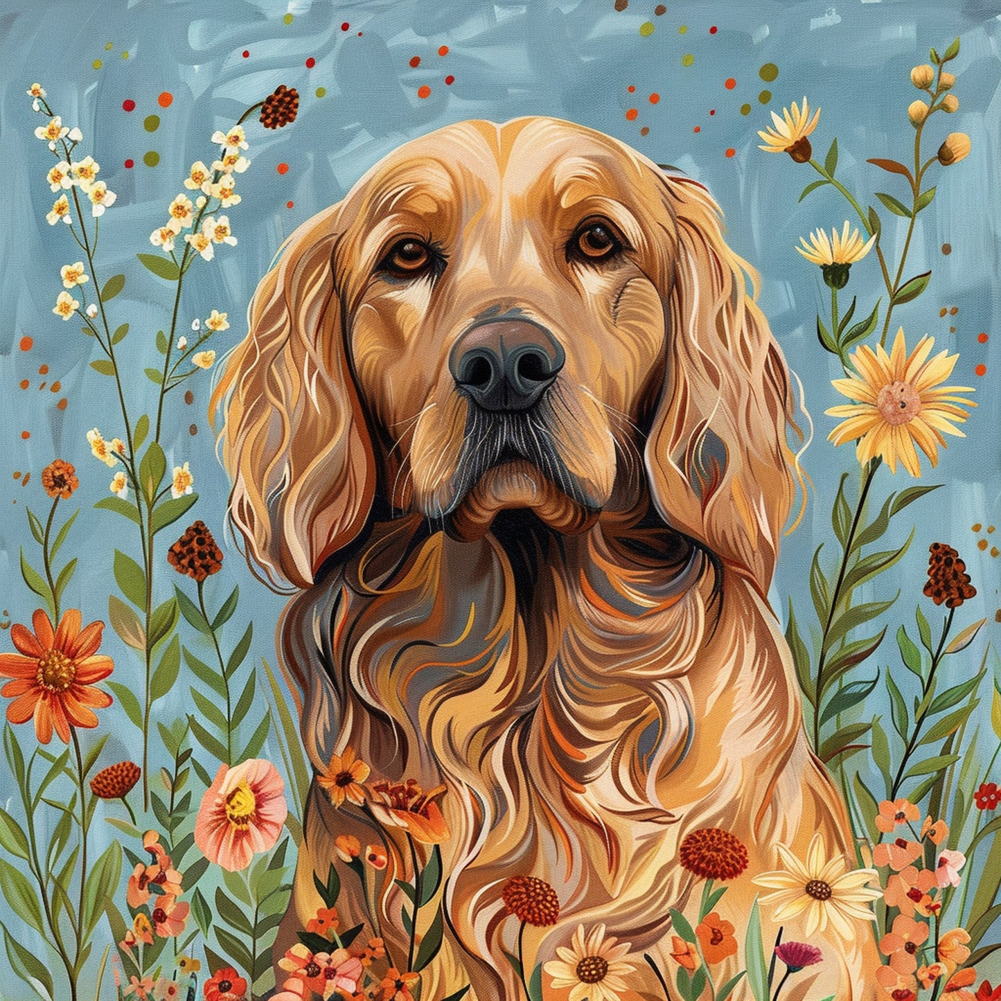 Panel golden retriever 24