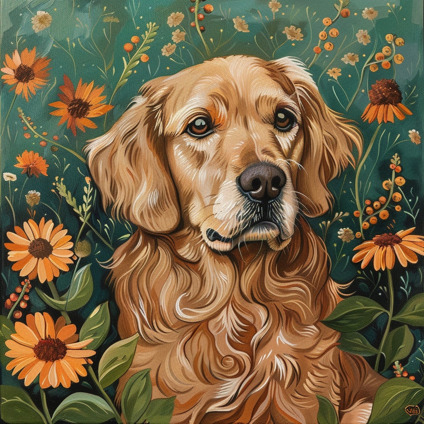 Panel golden retriever 27