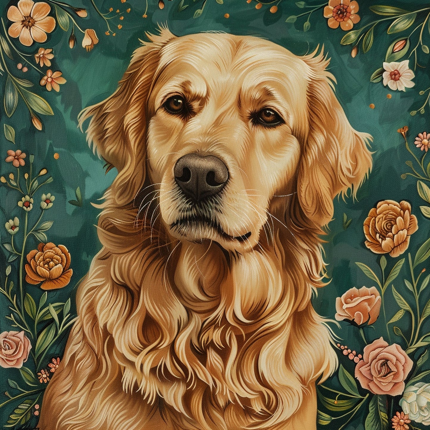 Panel golden retriever 28