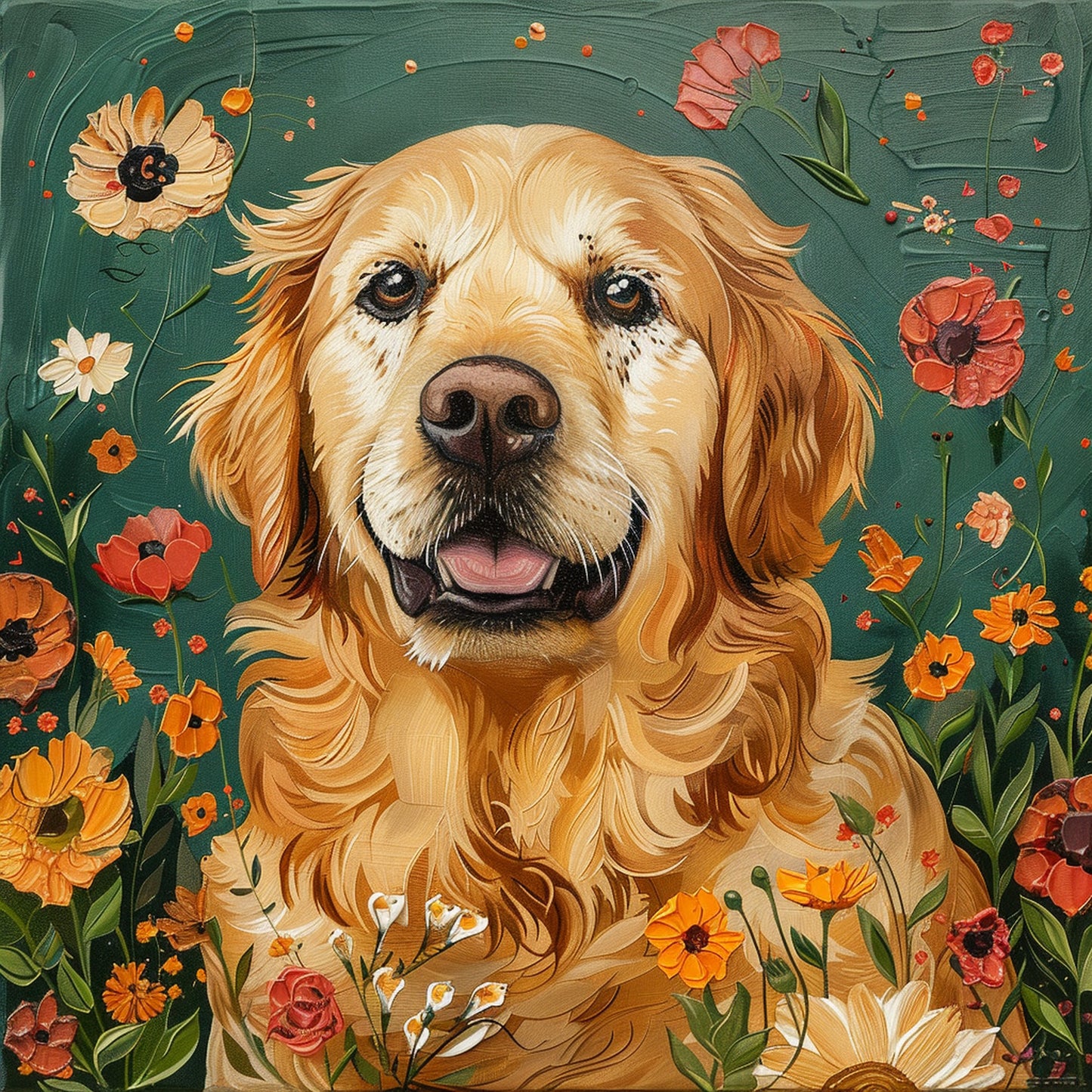 Panel golden retriever 29