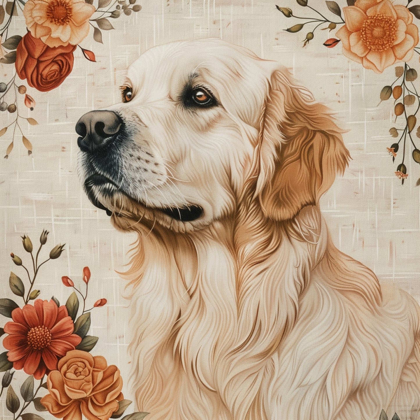 Panel golden retriever 3