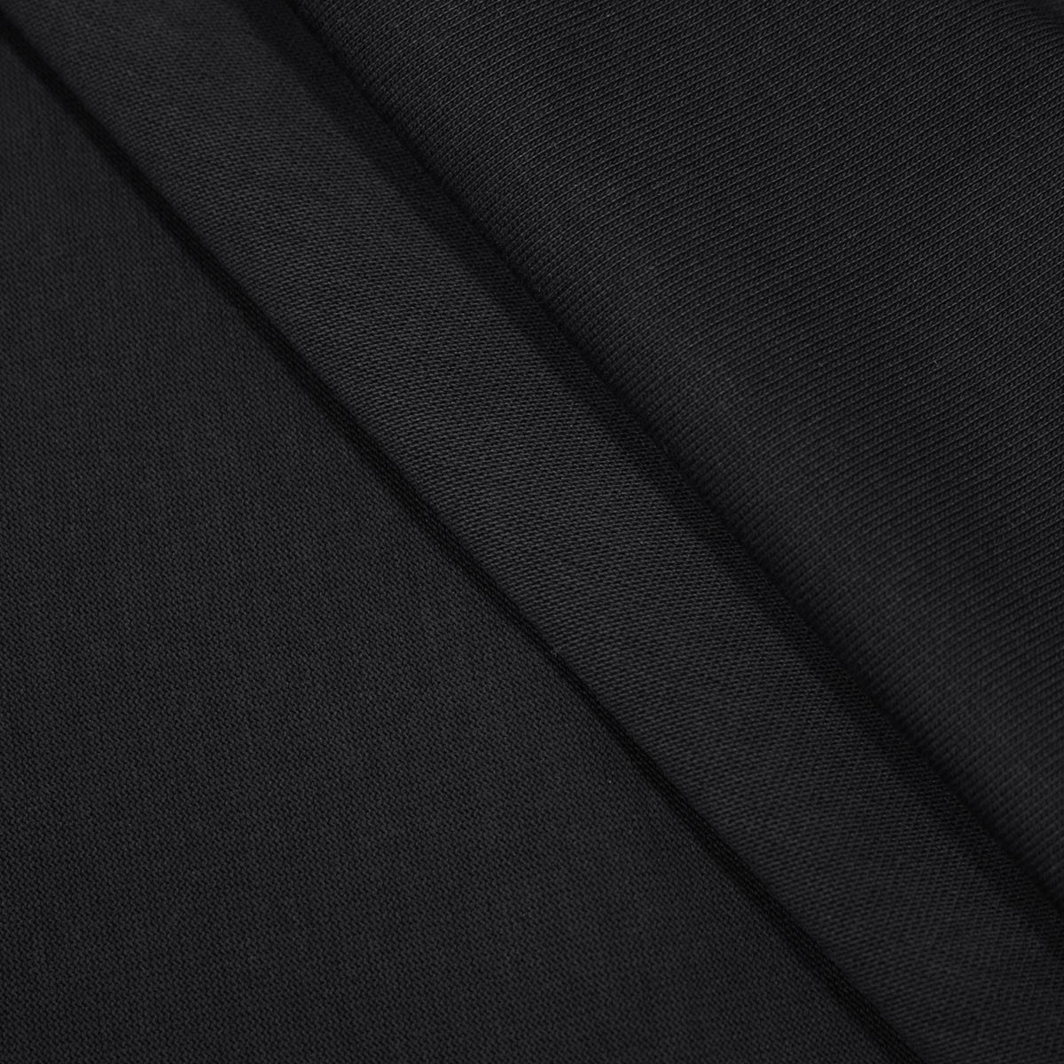 SINGLE JERSEY CZARNY 180 CM 240 G/M2