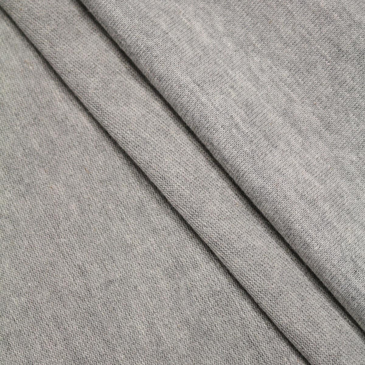 SINGLE JERSEY SZARY MELANŻ 180 CM 240 G/M2