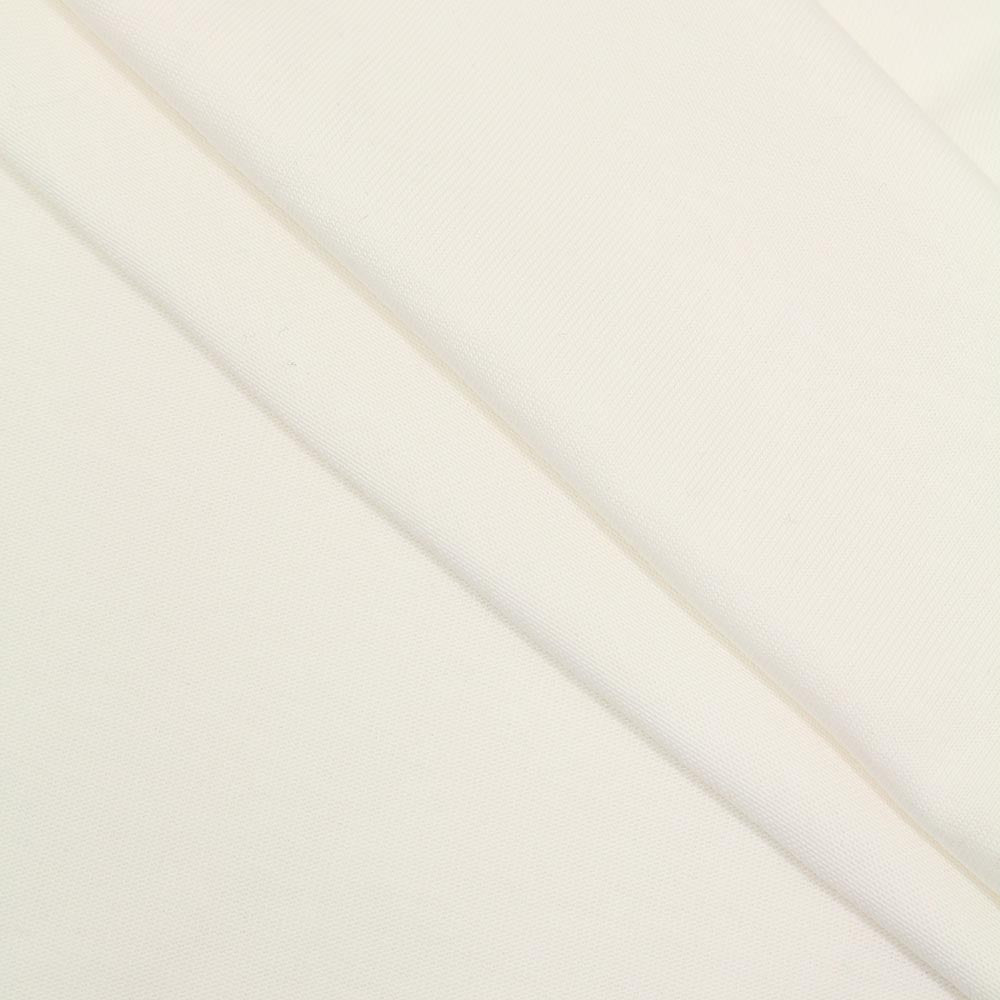 SINGLE JERSEY OFF WHITE 190 CM 270 G/M2